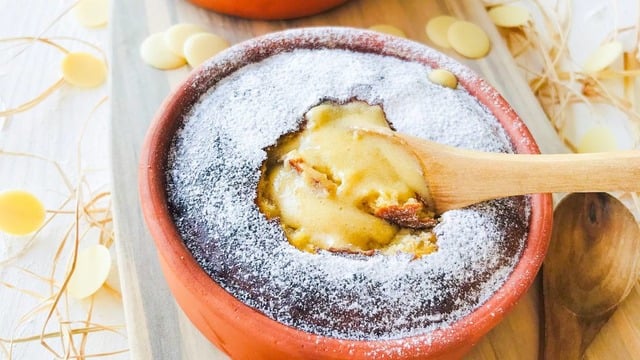 Enfes Buluşma: Beyaz Çikolatalı Kestaneli Sufle