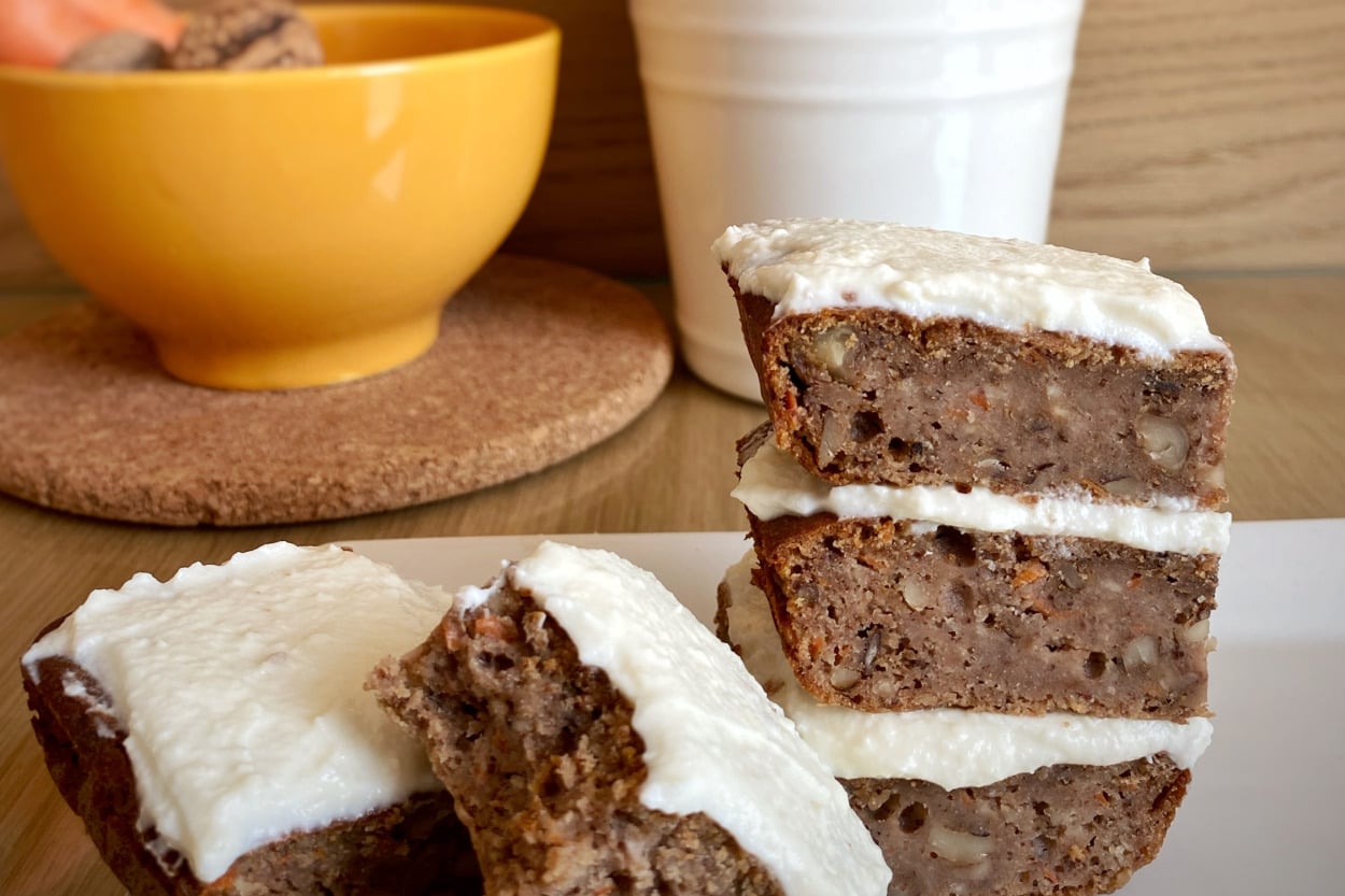 Rafine Şekersiz, Glutensiz: Havuçlu Fit Kek
