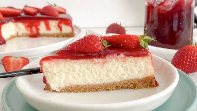 Meyveli Sevenlere: Frambuazlı Labneli Cheesecake