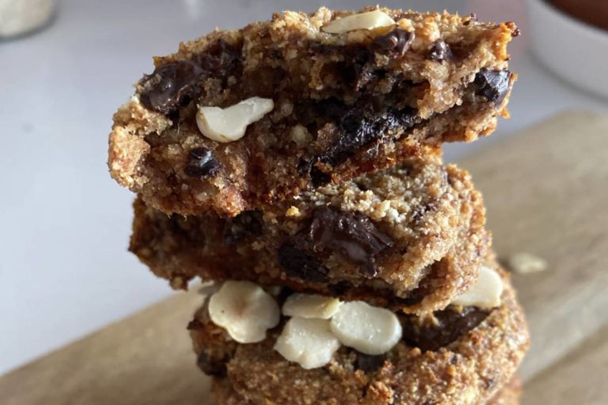 Islak ve Yumuşak Dokusuyla: Rafine Şekersiz ve Glutensiz Fit Cookie
