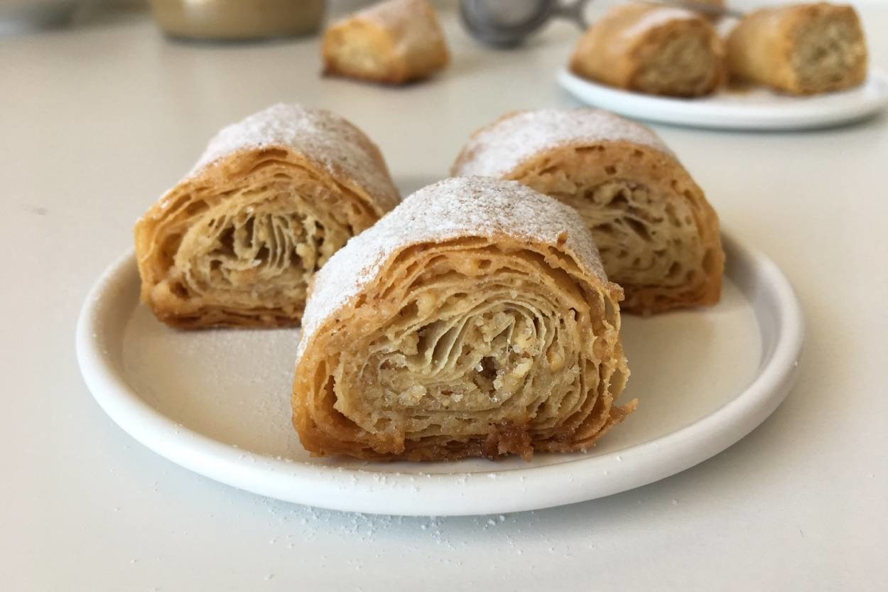 Uyumu Lezzet Dolu: Tahinli Çıtır Sarma
