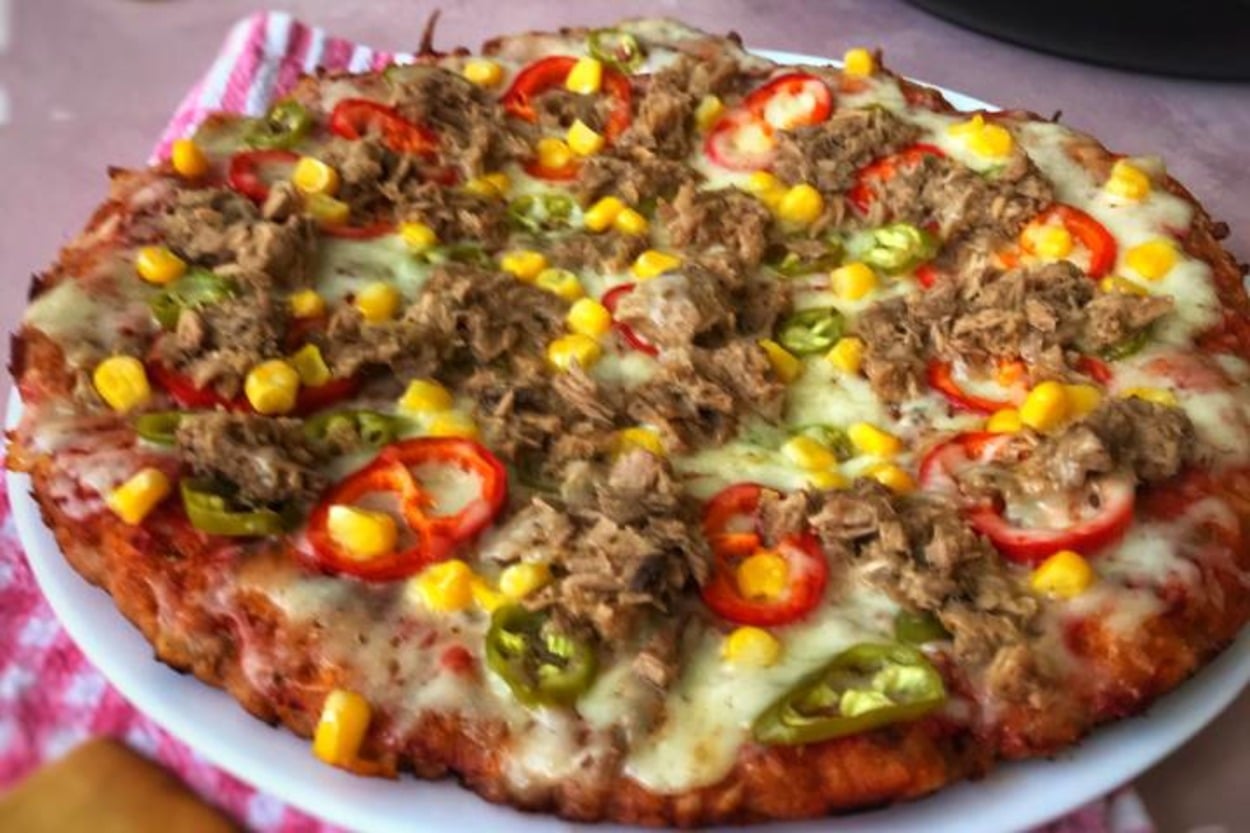 Tadına Bayılacaksınız: Tavada Ton Balıklı Pizza
