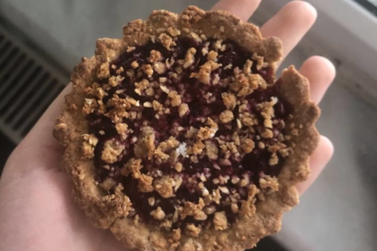 Diyet Zamanlarına: Fit Vişneli Tart