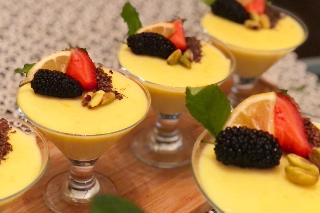 Yaza En Yakışanlardan: Limonlu Muhallebi