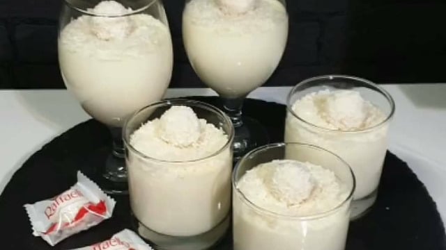 Kıvamıyla Mest Eder: Hindistan Cevizli Beyaz Çikolatalı Puding