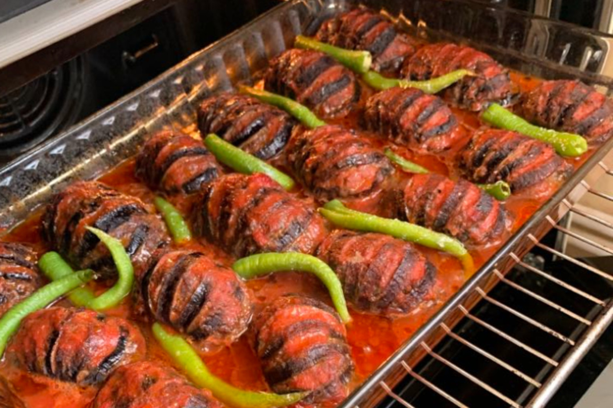 Yapımı Kolay, Tadı Eşsiz: Yelpaze Patlıcan Kebabı