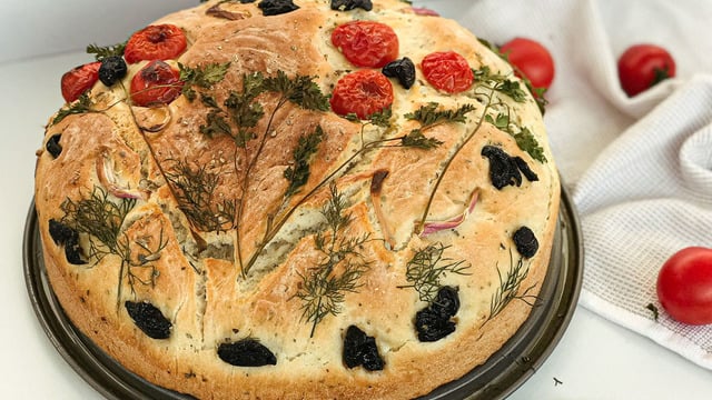 Sunumuyla Fark Yaratır: Focaccia Ekmek