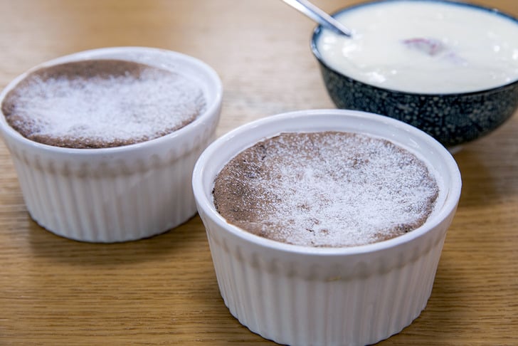 Bademli Çikolatalı Sufle Tarifi