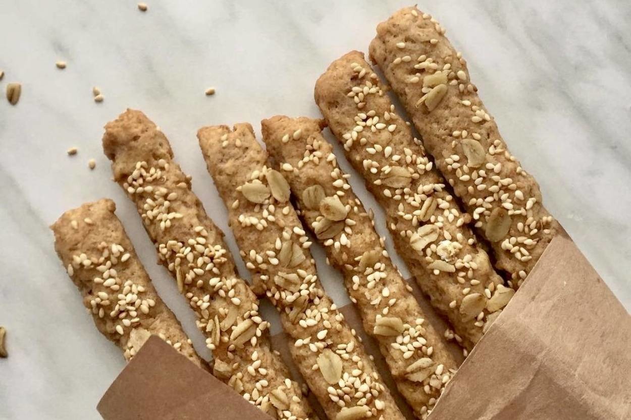 Çay Yanına: Fit Çubuk Kraker