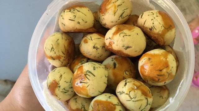 Çay Saatlerine Hazırlanan: Dereotlu Mini Kurabiye