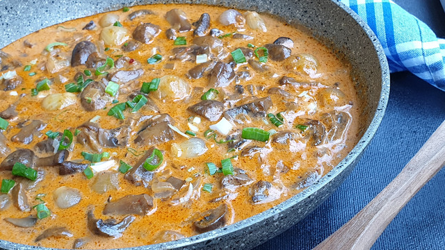 Et Yemeğini Aratmaz: Soslu Mantar Sote