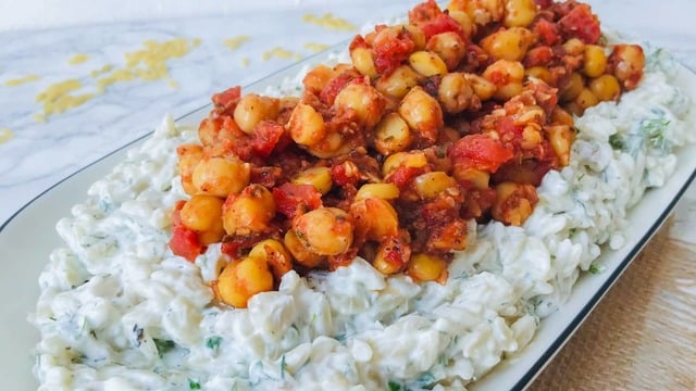 Çok Pratik: Yoğurtlu Şehriye ve Nohut Kavurması