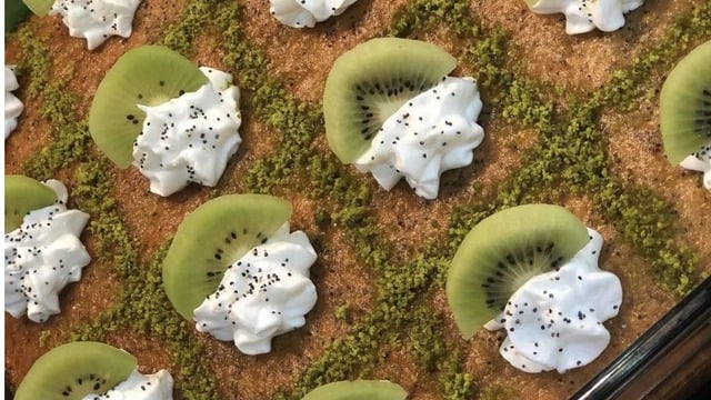 Farklı Sunumuyla: Borcamda Haşhaşlı Revani