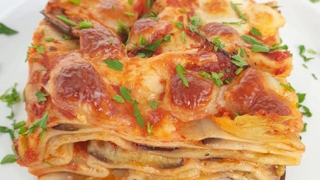 Sebze Severlere: Patlıcanlı Lazanya
