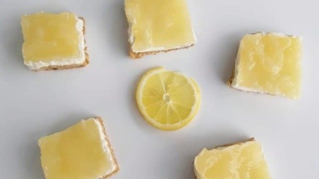 Taze Lezzet: Limonlu Cheesecake Dilimleri