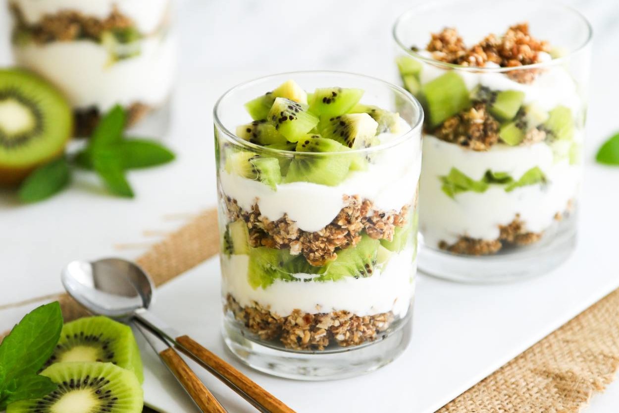 Rafine Şekersiz: Meyveli Fit Parfe