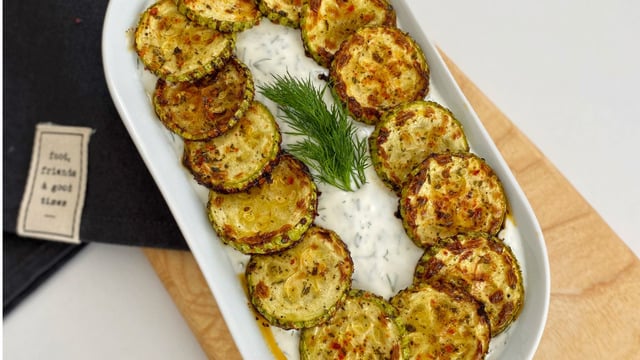 Hafifliği Uçurur: Fırınlanmış Kabak Salatası