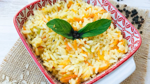 Daha Aromatik: Havuçlu Pilav