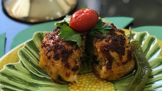 Şık Sunumlu: Piliç Topkapı