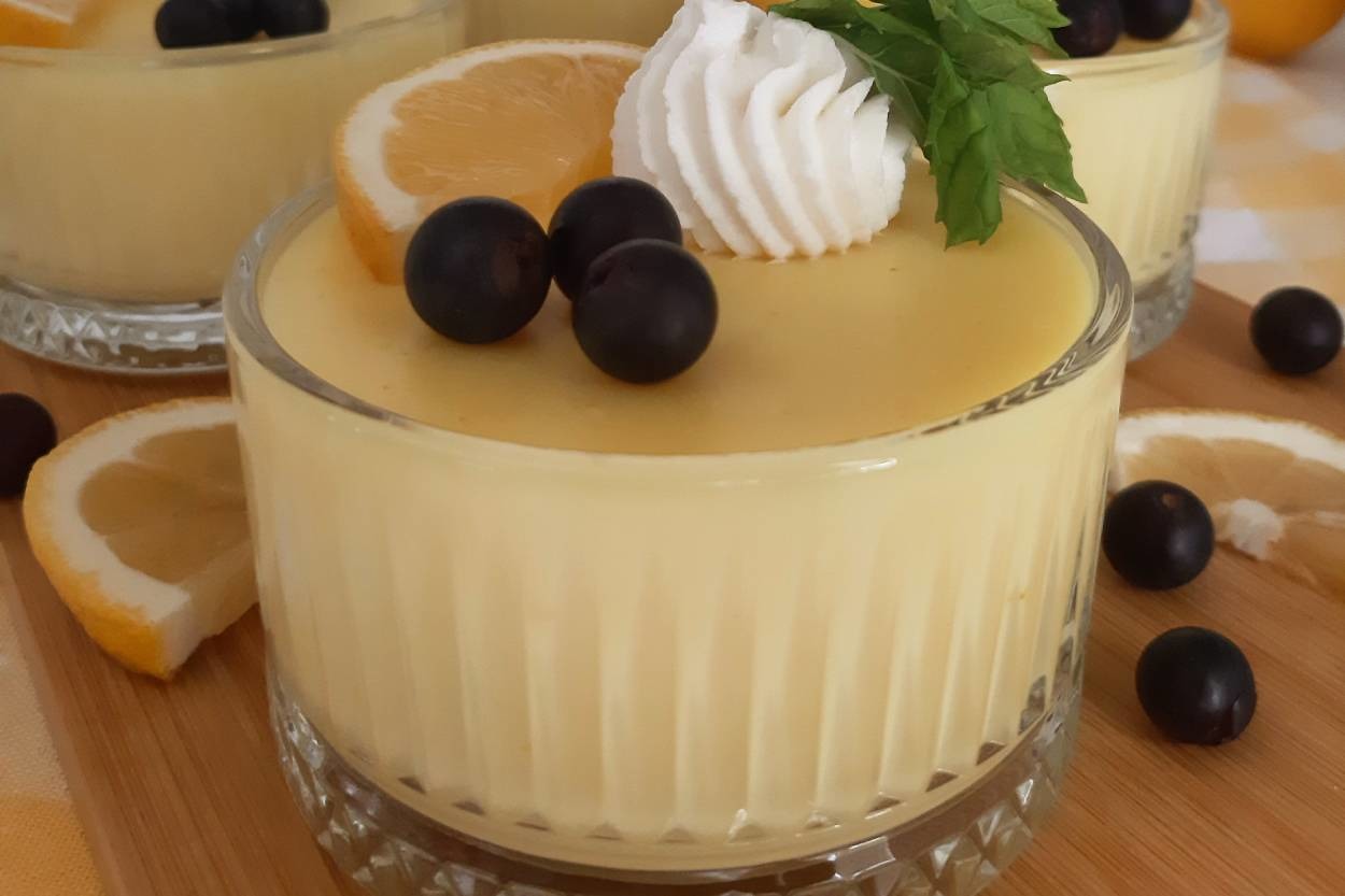 İçinizi Ferahlatacak: Limonlu Muhallebi