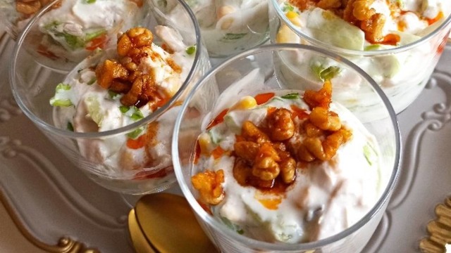 Sıcaklarda Çok Güzel Giden: Tavuklu Göbek Salata