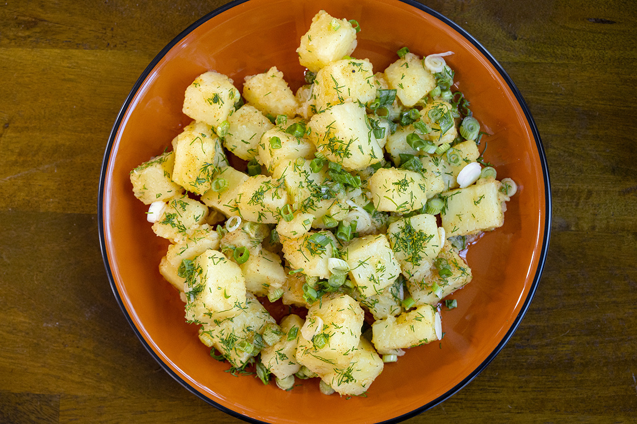 Sadece 10 Dakikada Hazır: Patates Salatası