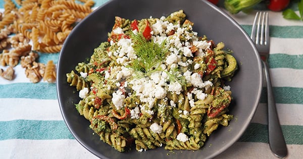 dereotlu-sebzeli-tam-buğday-makarna