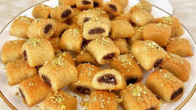Hafif Lezzetiyle: İki Renkli İrmikli Tatlı