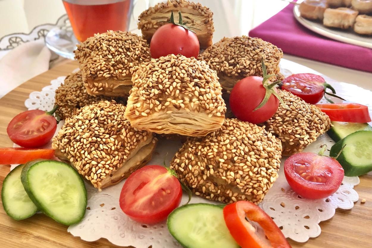 Börek Tadında: Simit Milföy