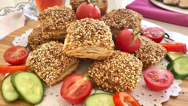 Börek Tadında: Simit Milföy