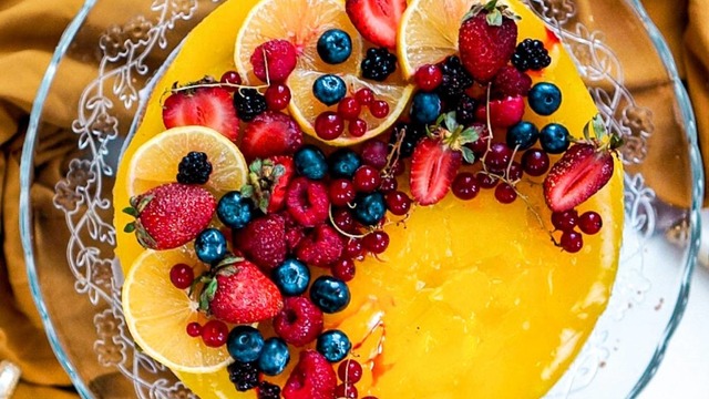 Tam Kıvamında Olan: Limonlu Bademli Cheesecake