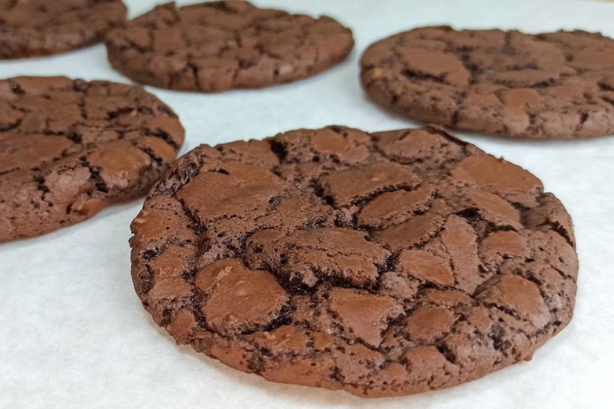 Görünümü Şahane: Çikolatalı Brownie Kurabiye