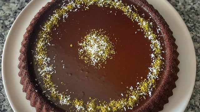 Her Dilimi Çikolata Dolu: Çikolatalı Tart Kek