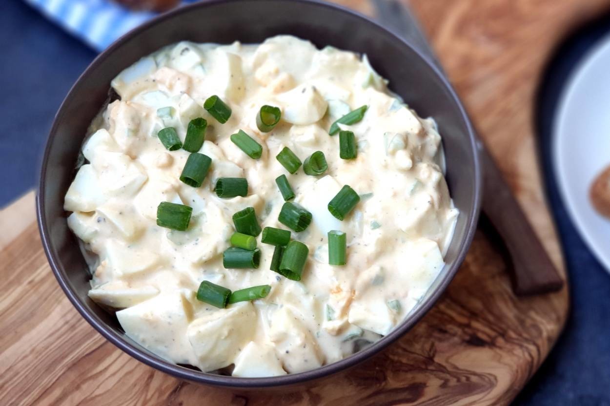 Oldukça Doyurucu: Yumurta Salatası