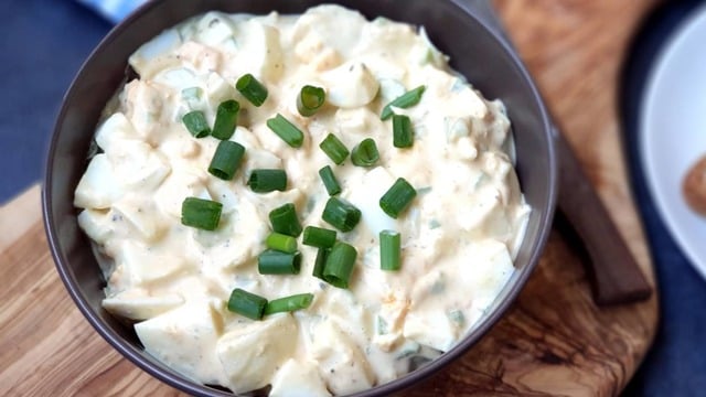 Oldukça Doyurucu: Yumurta Salatası
