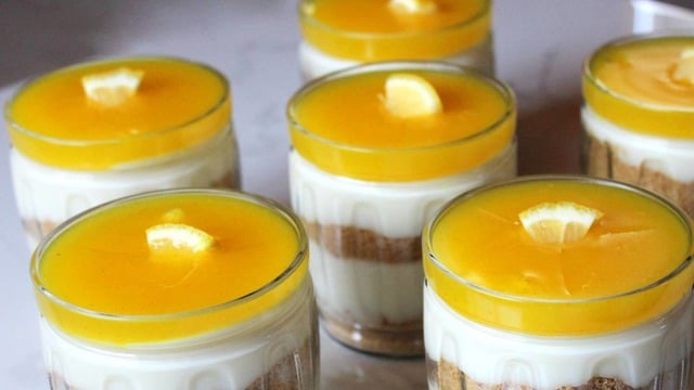 Sıcak Havalarda: Limonlu Yaz Tatlısı