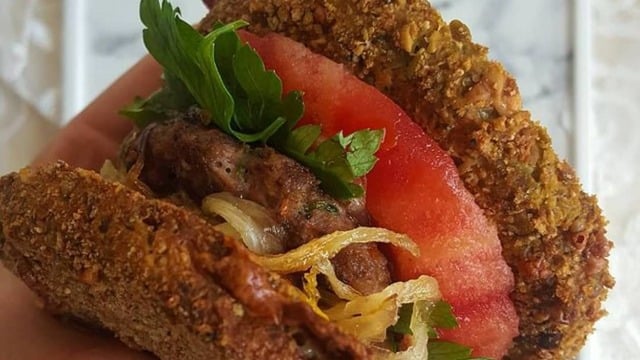 Ekmek İçermeyen: Bezelye Burger