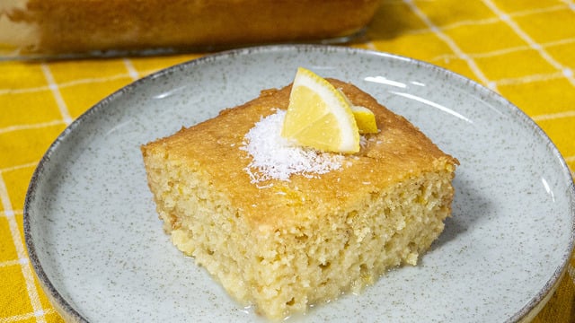 Sütlü Şerbetiyle: Limonlu 3 Dakika Tatlısı