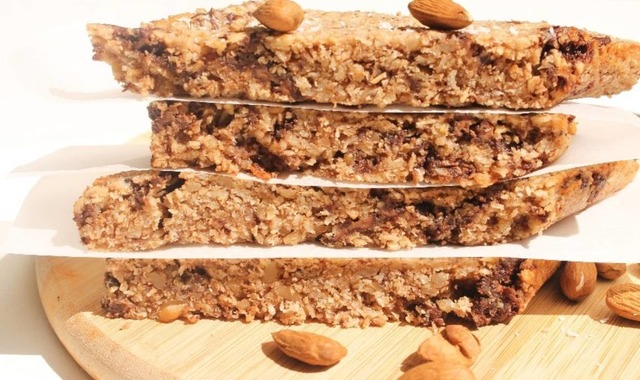 Sadece 5 Malzemeli: Granola Bar