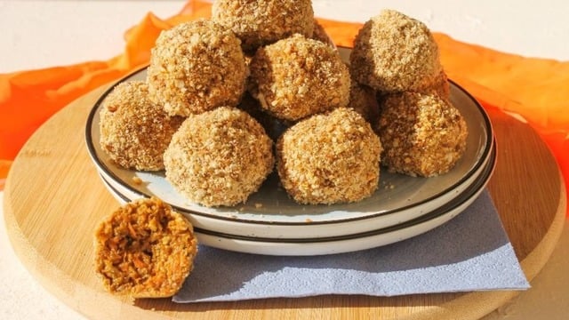 Glutensiz Lezzet: Rafine Şekersiz Havuç Topları