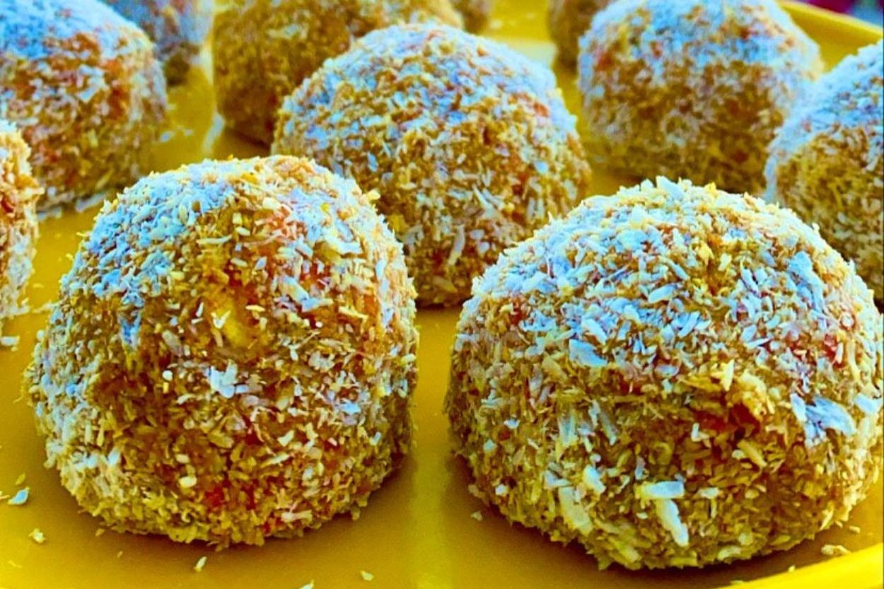 Rafine Şekersiz: Fit Havuç Topları