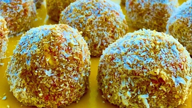 Rafine Şekersiz: Fit Havuç Topları