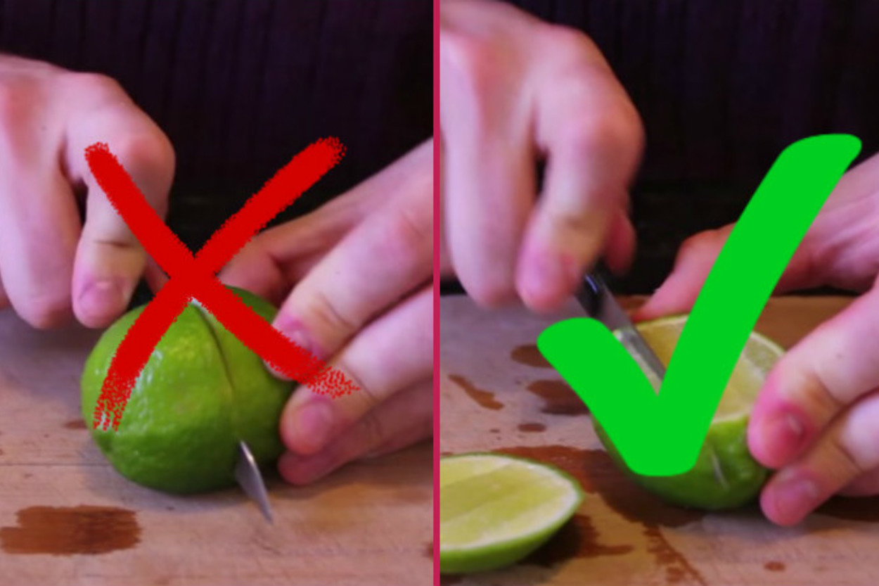 Bildiğiniz Yöntemleri Unutun: Limon Aslında Nasıl Kesilir?