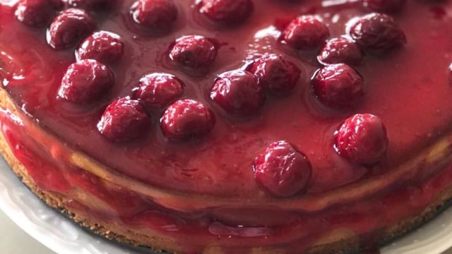Az Malzemeli, Bol Aromalı: Frambuazlı Kolay Cheesecake