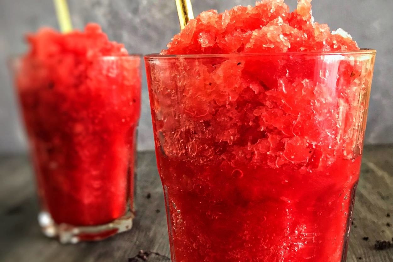 Sıcak Günlere: Karpuz Granita