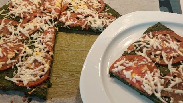 Zengin İçeriğiyle: Ispanaklı Fit Pizza