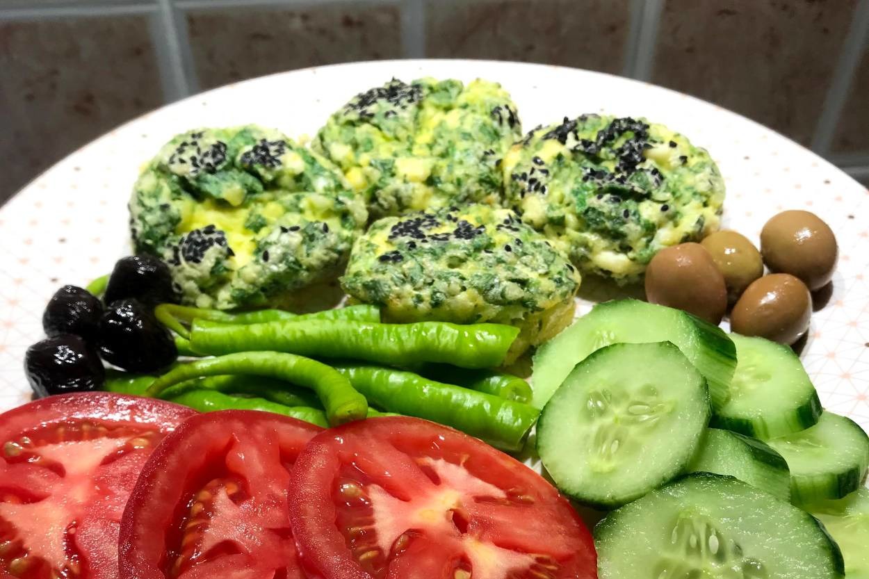 Sağlık Dolu: Omlet Tadında Muffin