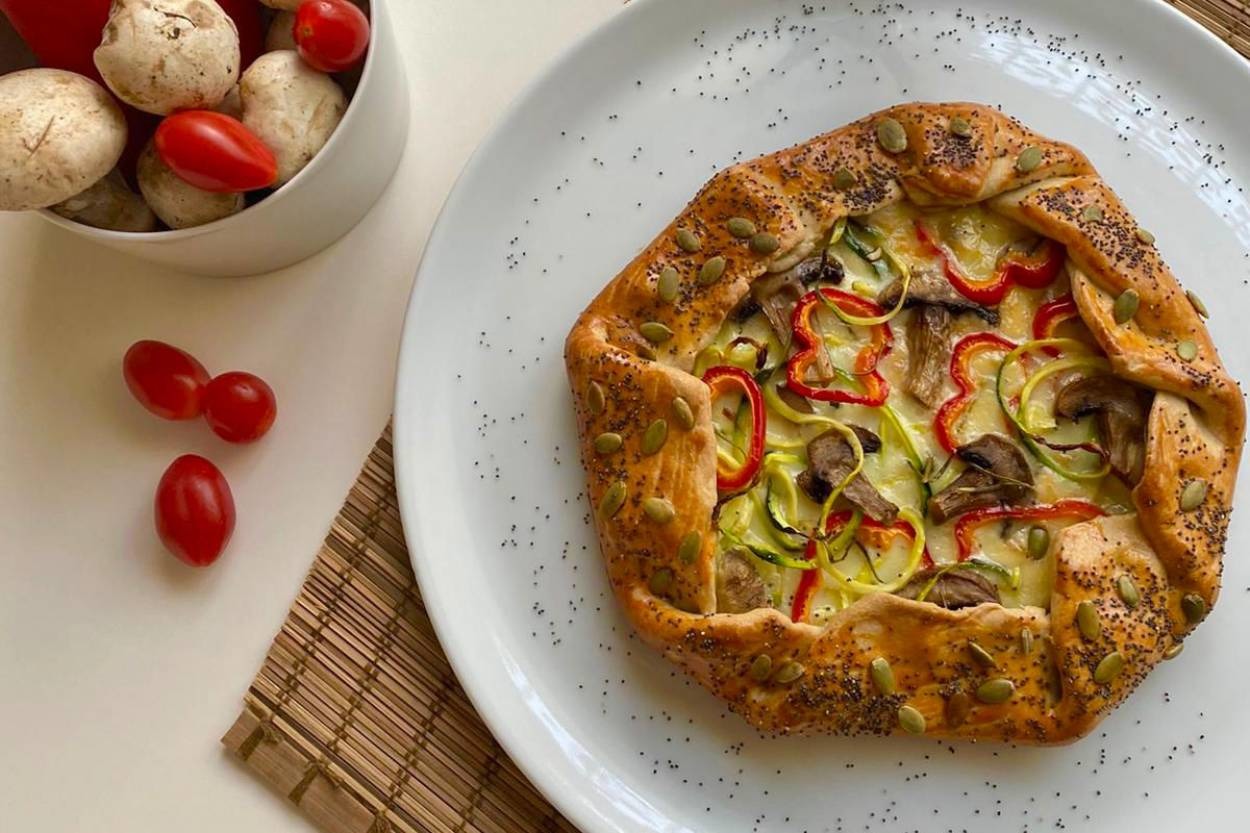 Çay Saatlerine Hazır: Sebzeli Galette