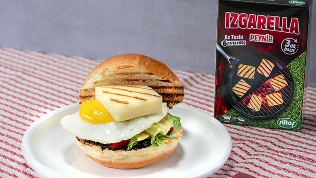 Çabucak Hazır: Kahvaltılık Izgarella Burger