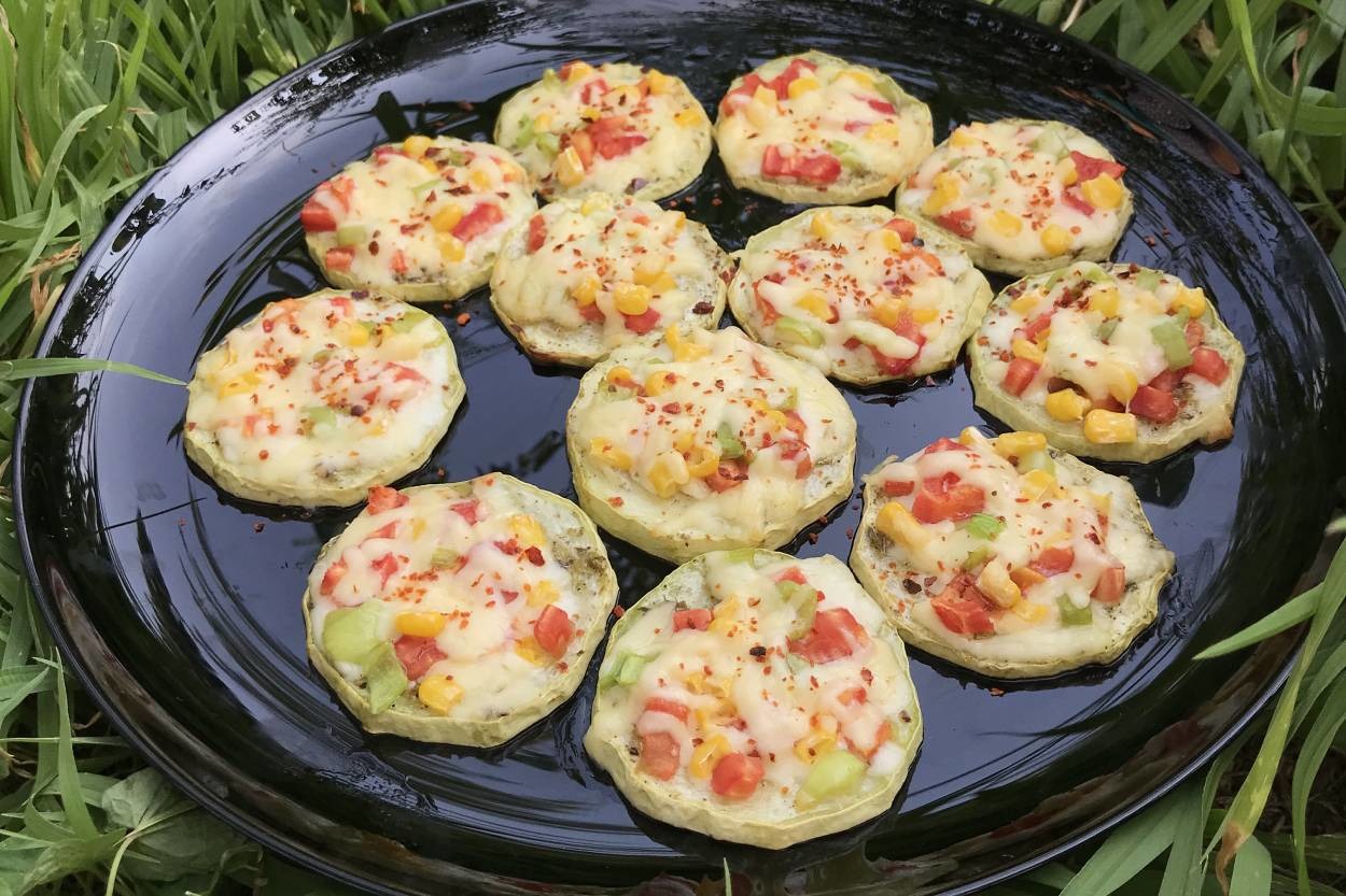 İstediğiniz Öğünlere: Kabak Pizza